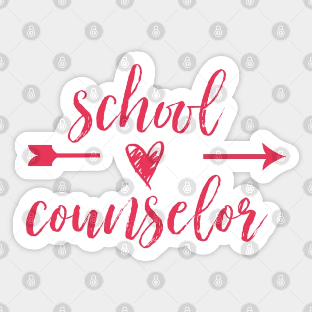 School Counselor Sticker by stickersbycare